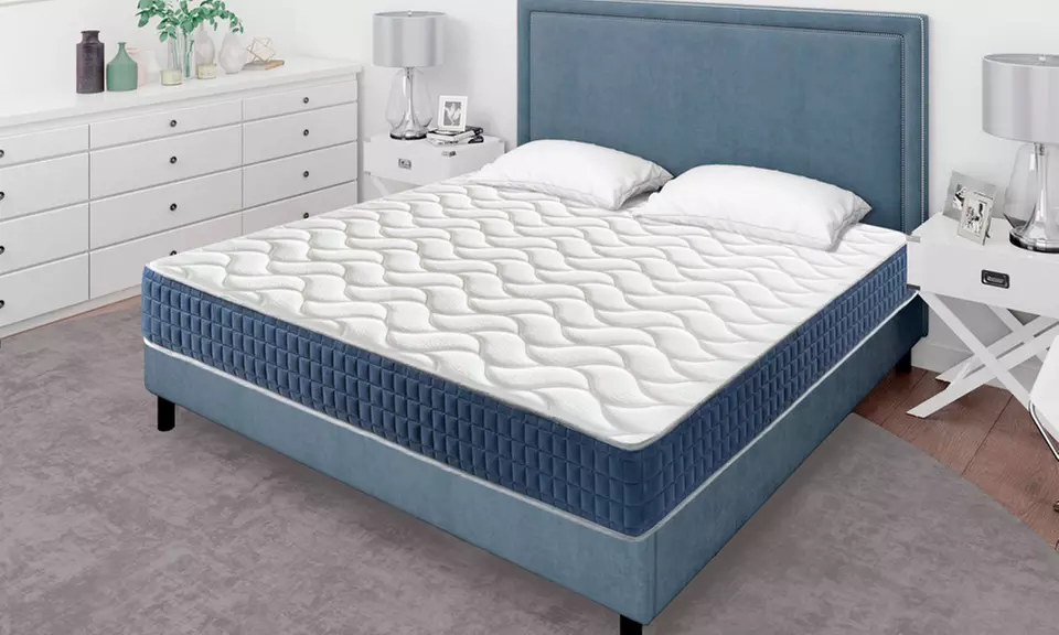 Matelas Moelleux Mousse à mémoire de forme "Blue" de la marque Dreamy, 24 cm d'épaisseur
