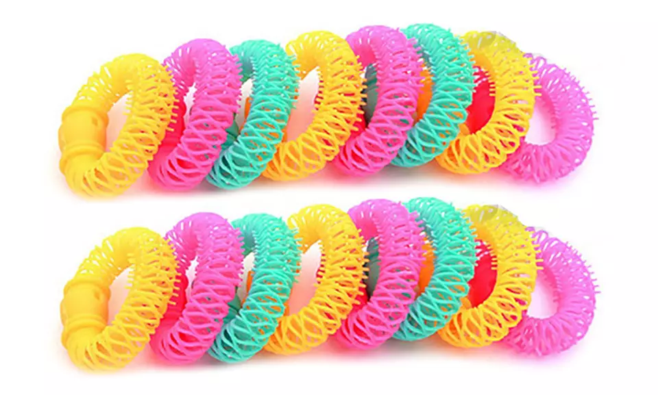 Set di 8 o 16 elastici in soffice PU per capelli ricci, con spedizione gratuita - Image 3
