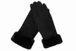 1 ou 2 paires de gants tactiles pour femme effet peau retournée modèle Joanna - Second Medium