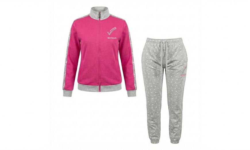 Image 2: Tuta in cotone leggero Givova da donna