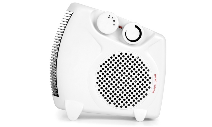 Image 4: Beldray Flat Fan Portable Heater