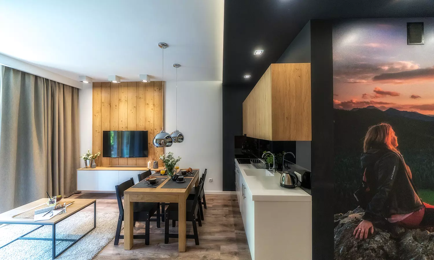 Pokój studio, deluxe lub prestige z wellness w Aparthotelu Giewont