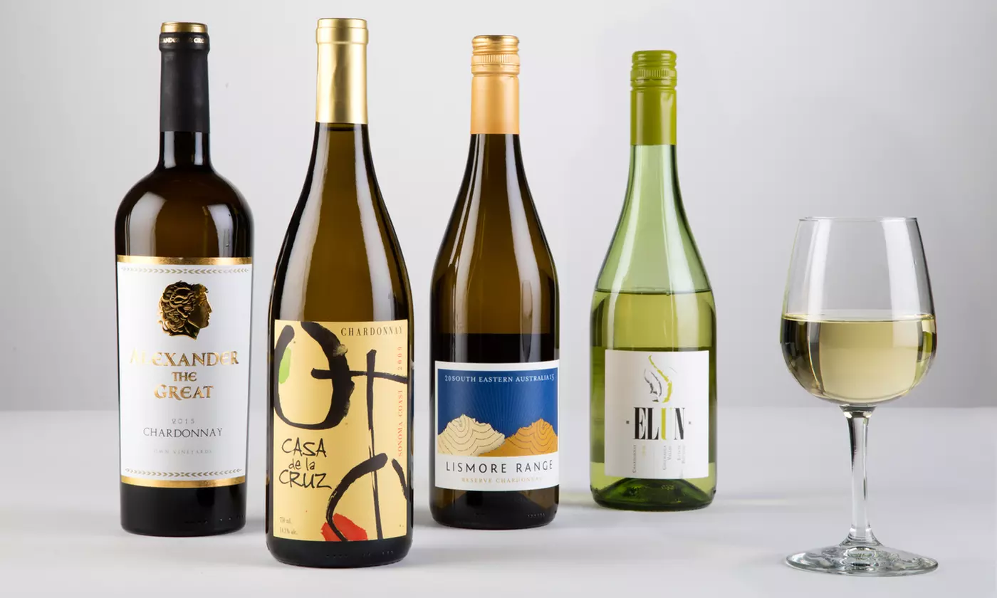 Four Bottles of Chardonnay with Shipping Included from Splash Wines (48% Off) - Primary Image