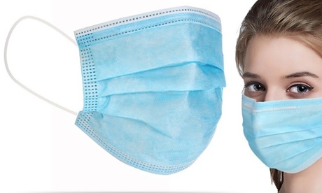 Fino a 80 mascherine monouso viso