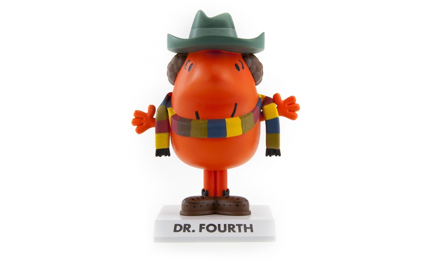 Image 3: Set of Four Mr Men Dr Who Figures