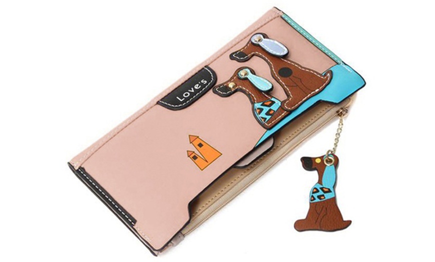 Image 4: Women's 3D Dog Wallet