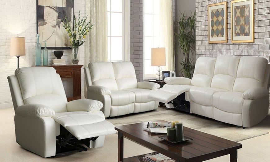 Image 4: Up to Three Recliner Sofa Sets