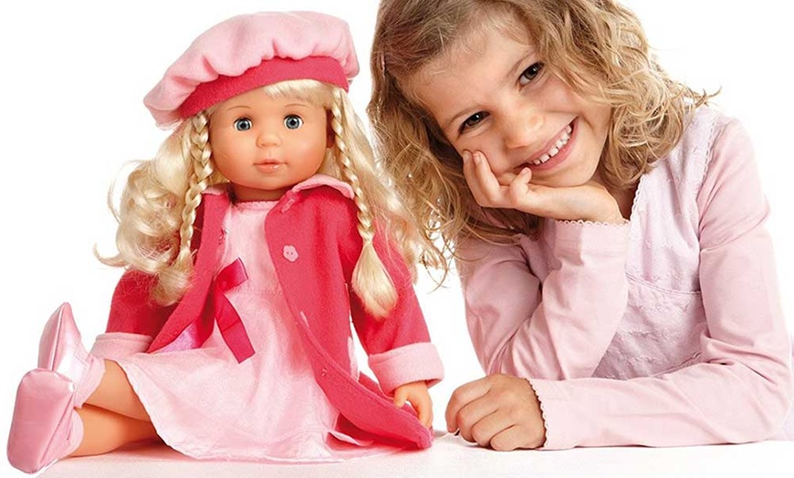 Image 3: Interactive Talking Doll