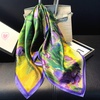 Image 14: Silk Scarf for Women in Five Styles
