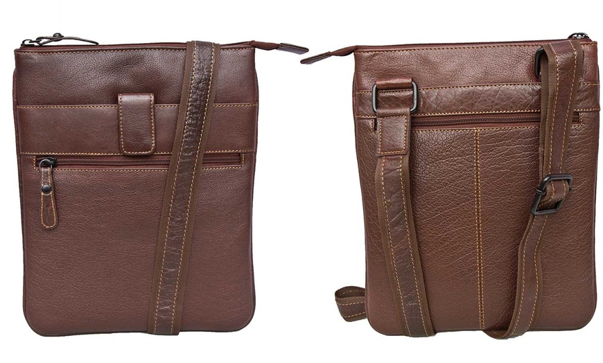 Image 8: Woodland Leathers Men's Bag