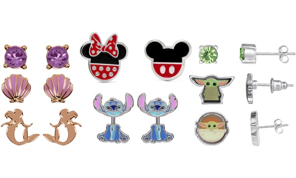 Disney themed earrings fashion