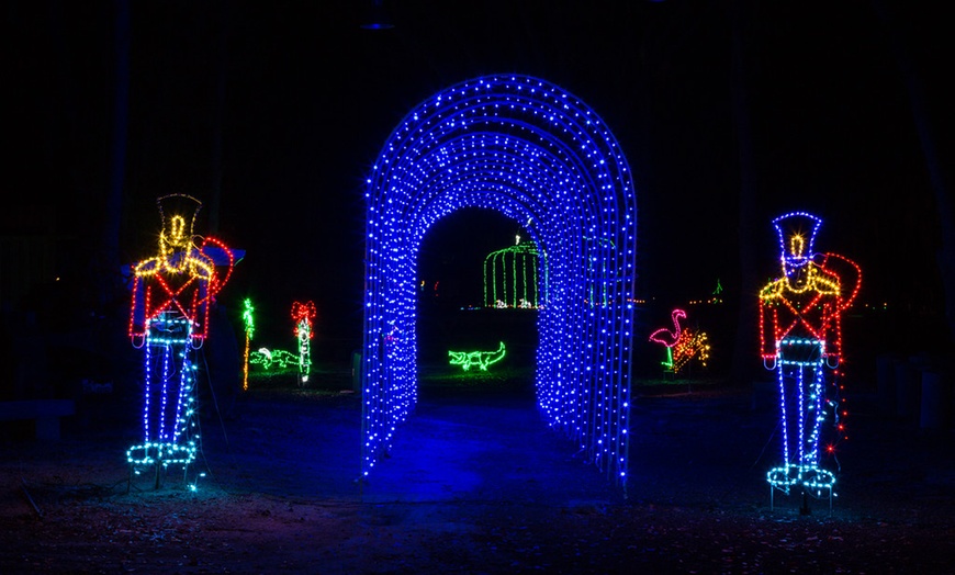 Image 2: Nights Of Shimmering Lights Winter Walk-Thru Show