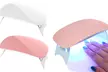 1x oder 2x UV-/LED-Nagellampe in Weiß oder Pink - Second Medium