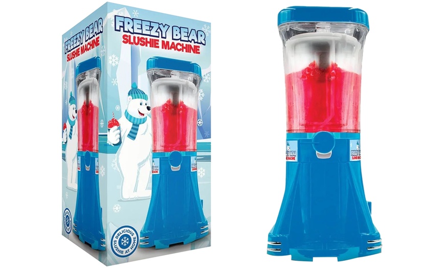 Image 1: Freezy Bear Slushie Machine