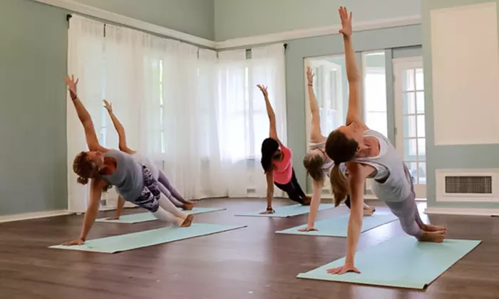 Five Standard Yoga Classes or Unlimited Standard Yoga Classes for One Month at GLOW (Up to 65% Off) - Primary Image