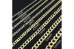 14K Gold 2.5MM Cuban Curb Link Chain Necklace by Moricci - Image 4