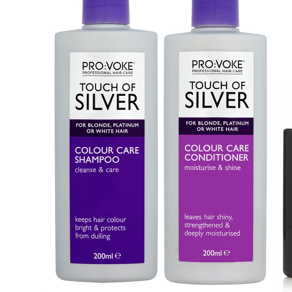 Pro Voke Touch Of Silver Hair Set Groupon Goods