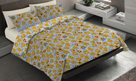 Parure copripiumino in cotone disponibile in 3 dimensioni, 4 modelli e vari colori