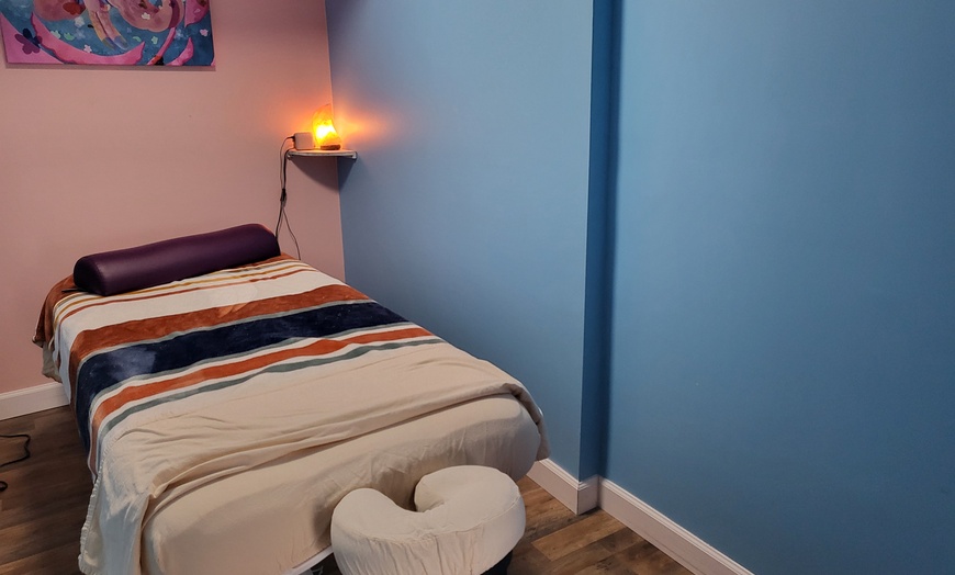 Image 1: Get One 60-Minute Custom Massage with Hot Rocks Add-on