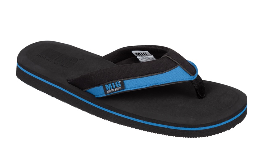 Image 10: MIG Men's Classic Flip Flops