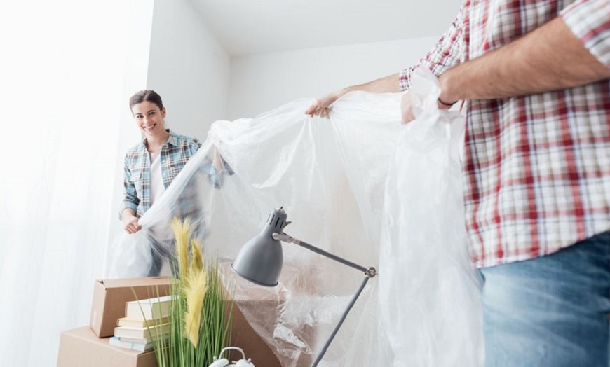 Image 1: Large Heavy Duty Dust Sheets 