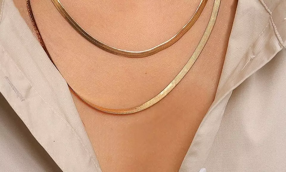 Collana Snake in acciaio disponibile in 3 colori - Primary Image