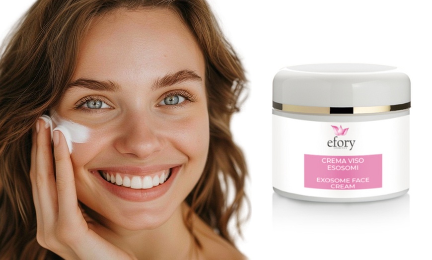 Image 1: 1, 2 o 3 creme viso agli esosomi Efory Cosmetics
