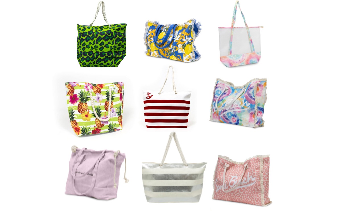 Borsa Tote per Spiaggia e Tempo Libero