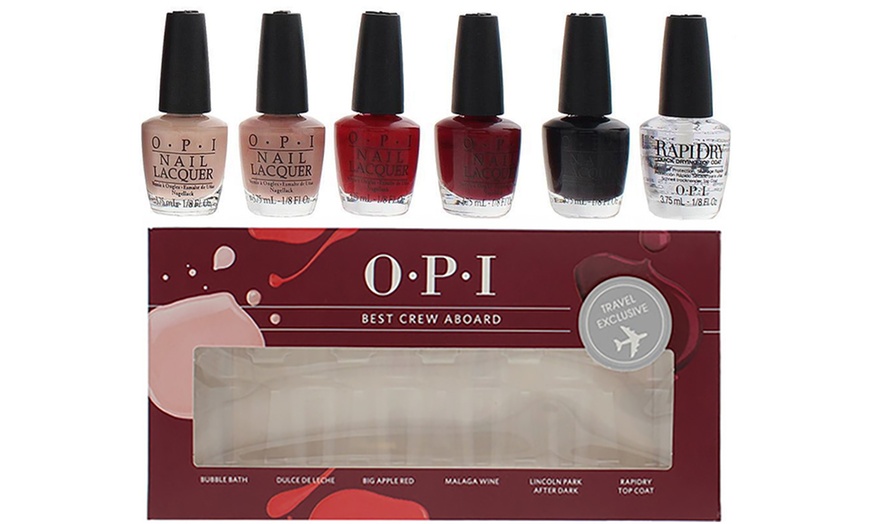 Image 3: OPI Best Crew Abroad 6 Piece Gift Set