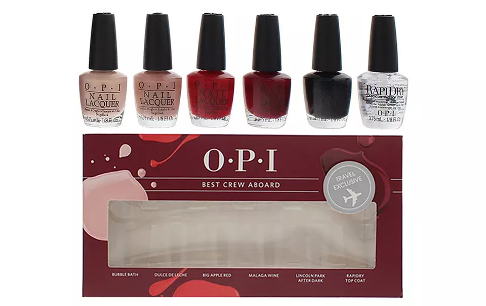 OPI  6-Pack Best Crew Abroad Nail Polish Gift Set - Image 3