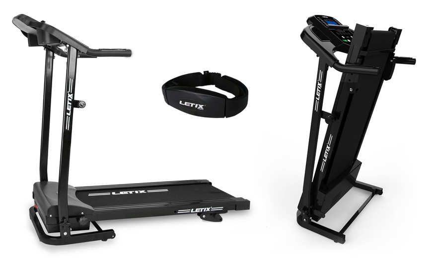 Image 5: Letix Laufband SpeedrunnerPro mit LCD-Display &  Herzfrequenzmesser