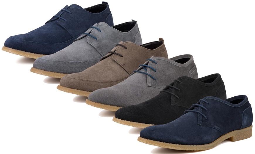 Image 2: Redfoot Men's Suede Shoes