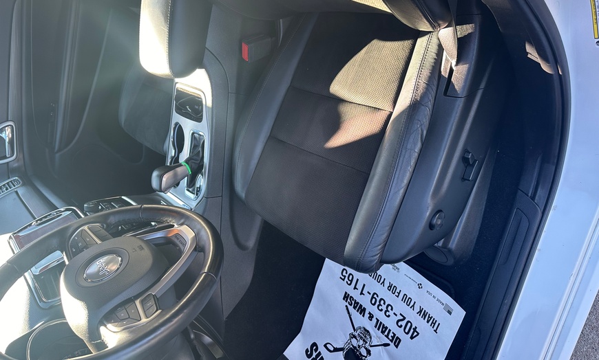 Image 3: Treat Your Ride to a Shiny Makeover with Car Detailing: The Scotty or Overtime Detail for One Car, SUV, Truck, or Van