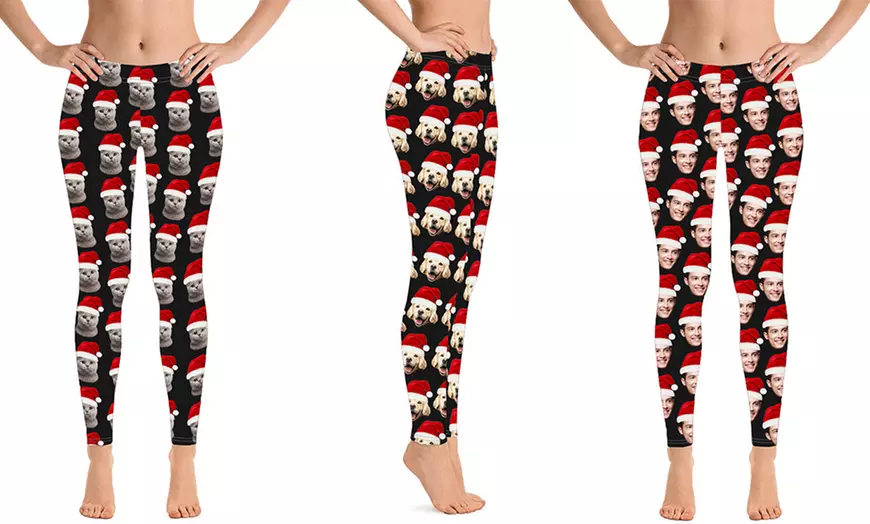 Image 5: Personalised Christmas Leggings