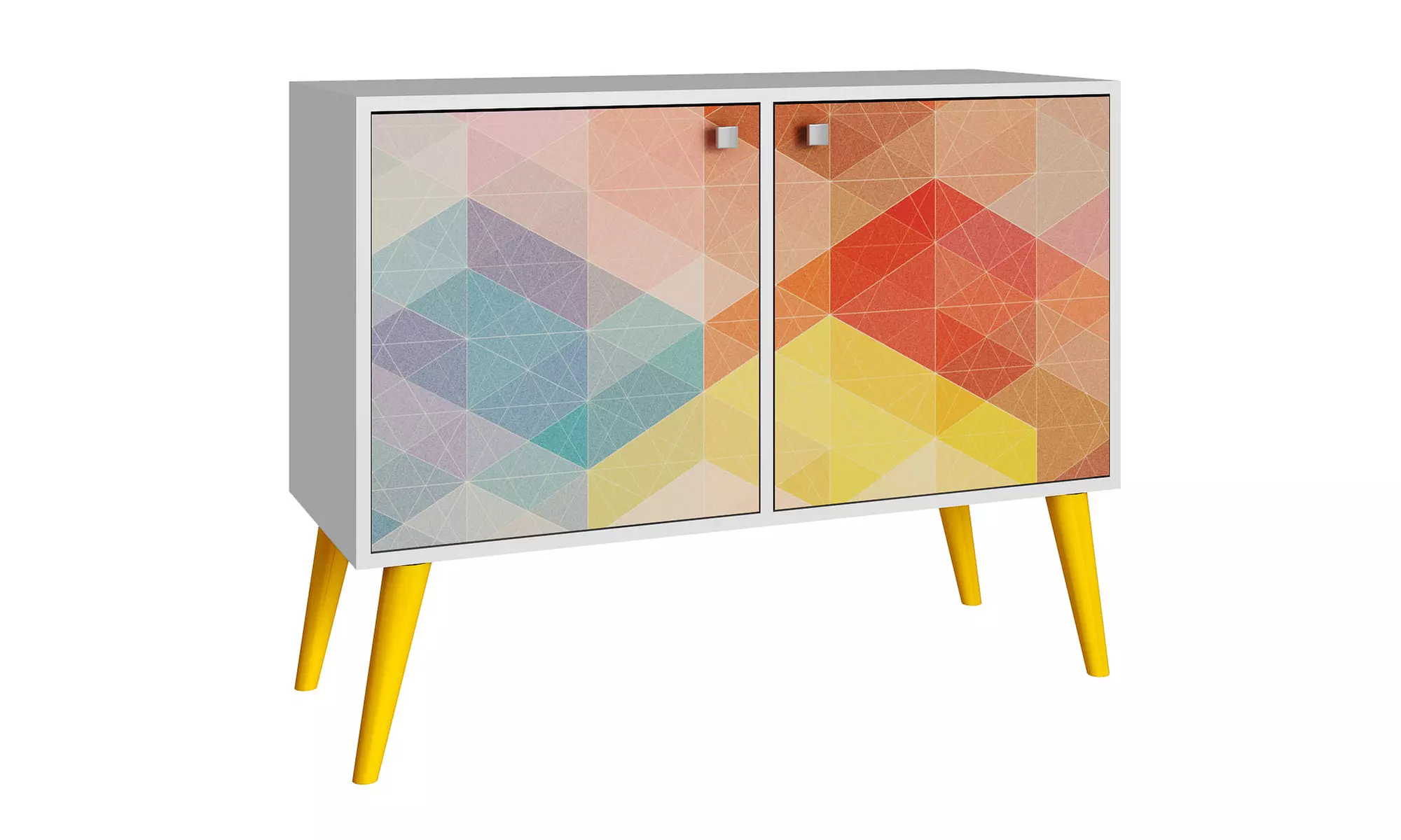 Accentuations by Manhattan Avesta Double-Door Side Table - Second Medium