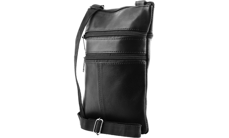 Image 3: 1x oder 2x Steinmeister Unisex-Handtasche aus Leder