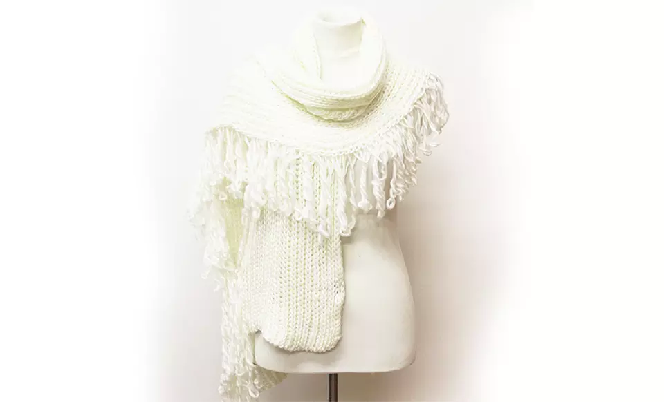 Chunky Knit Scarves. Multiple Colors Available. - Second Medium