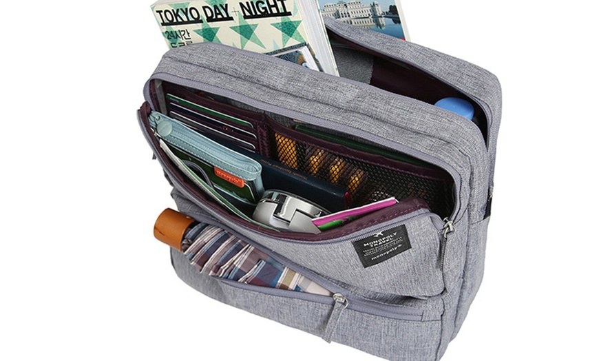 Image 10: Multi-Compartment Travel Bag