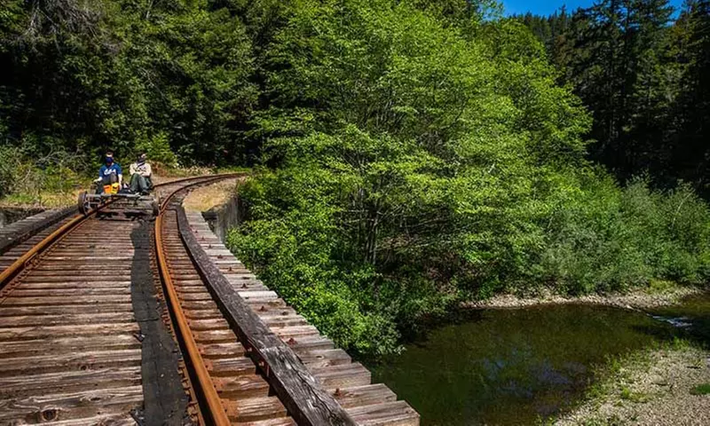 Grab Your Admission for Two and Discover Railbikes on the Noyo(Up To 26% Off) - Primary Image