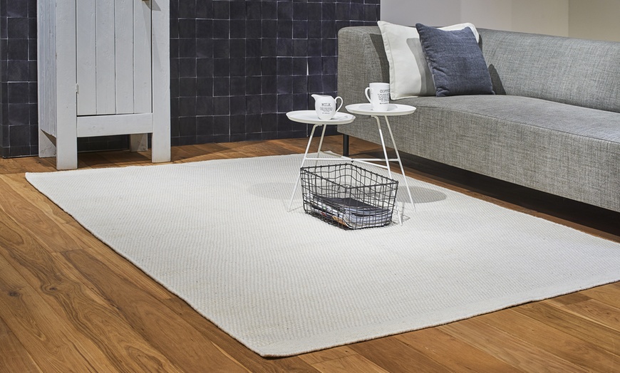 Image 19: Tapis laine coton
