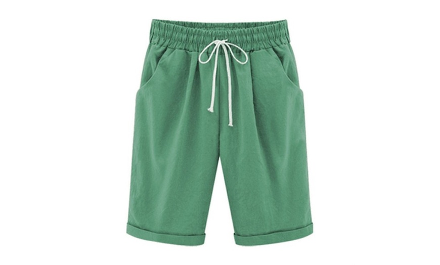 Image 7: Linen Short Pants