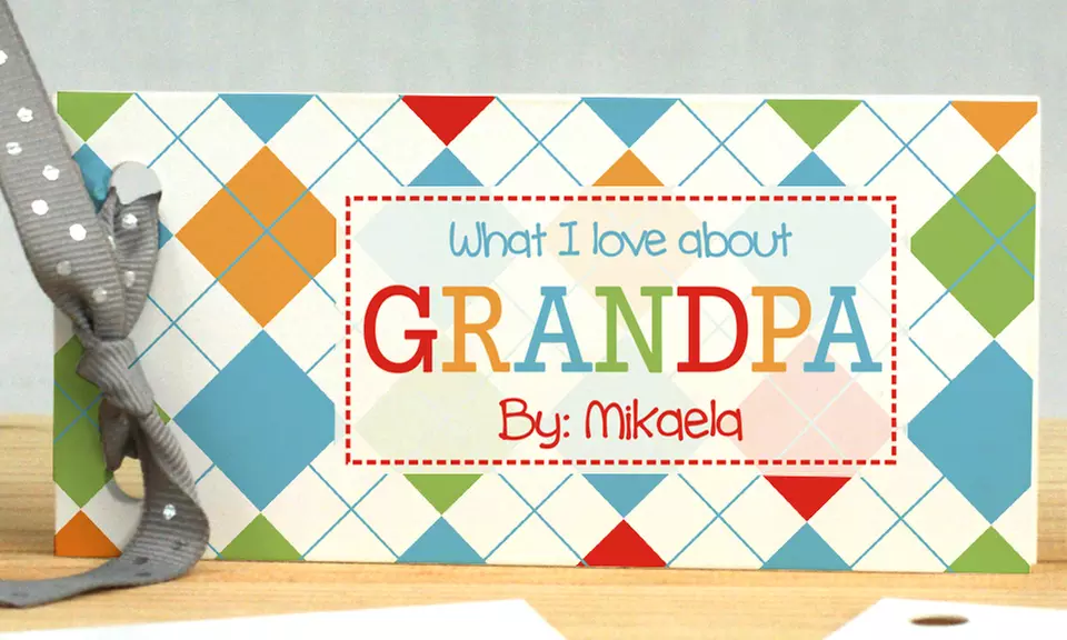 Personalized What I Love About Daddy Book (1- or 2-Pack) - Second Medium