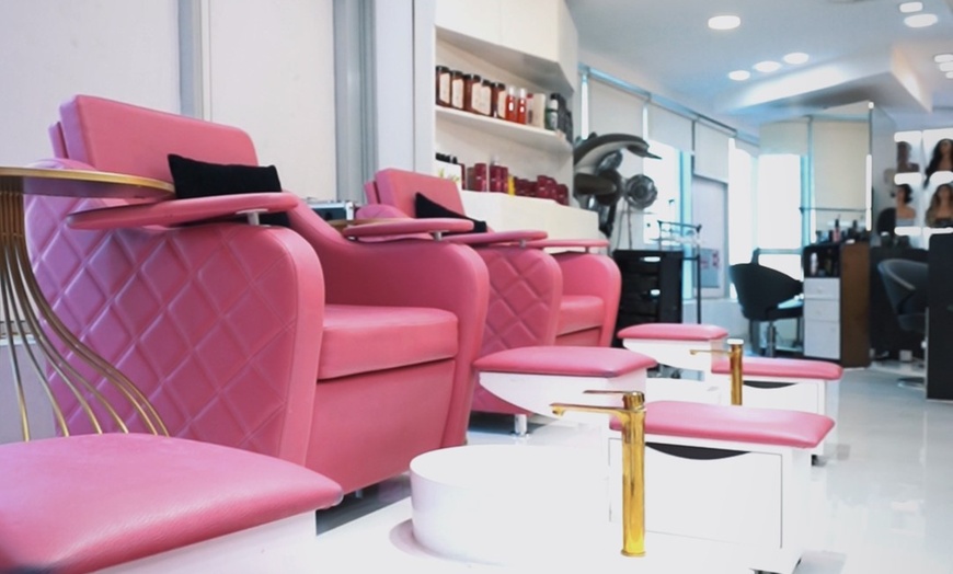 Image 2: Revamp with Hair Spa, Keratin, and Blow-dry Sessions