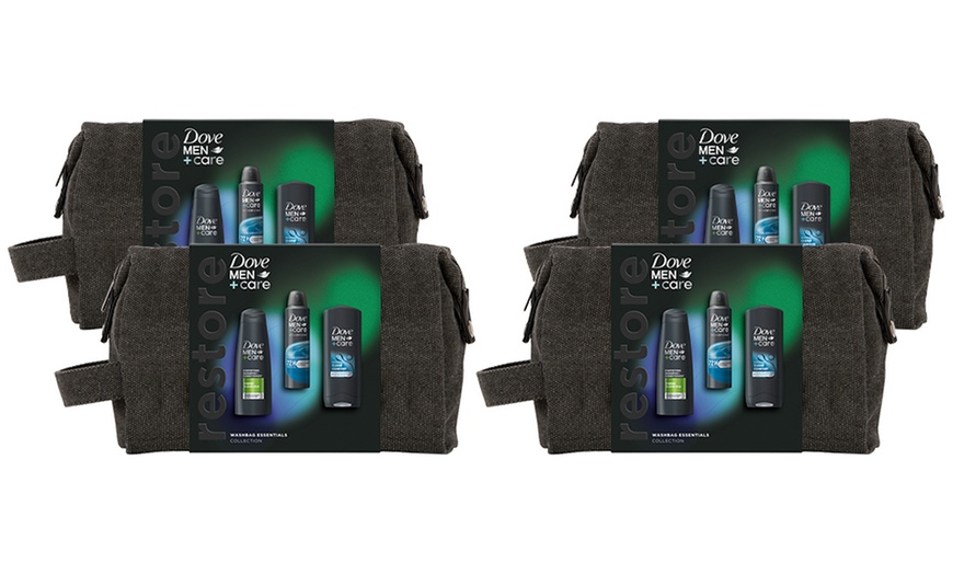 Image 7: Dove Men +Care Restore Essentials Washbag Collection Gift Set for Him