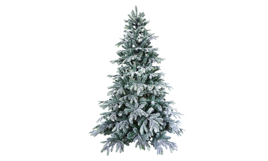 Image 1: Albero di Natale artificiale innevato DecoNatale