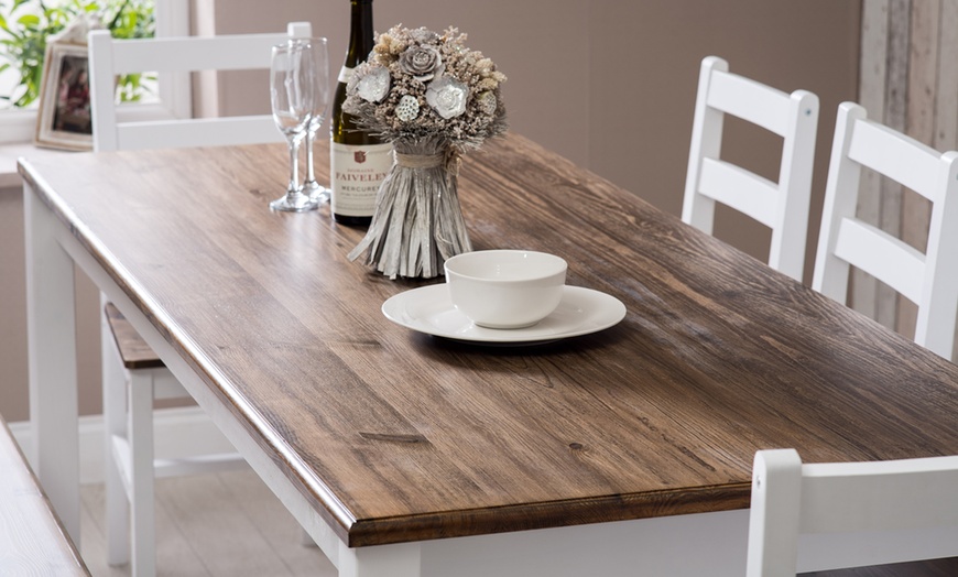 Image 7: Pine Dining Furniture Collection