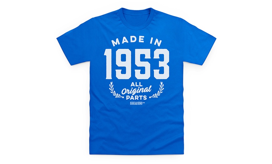 Image 10: Built in the 50s Cotton T-Shirt