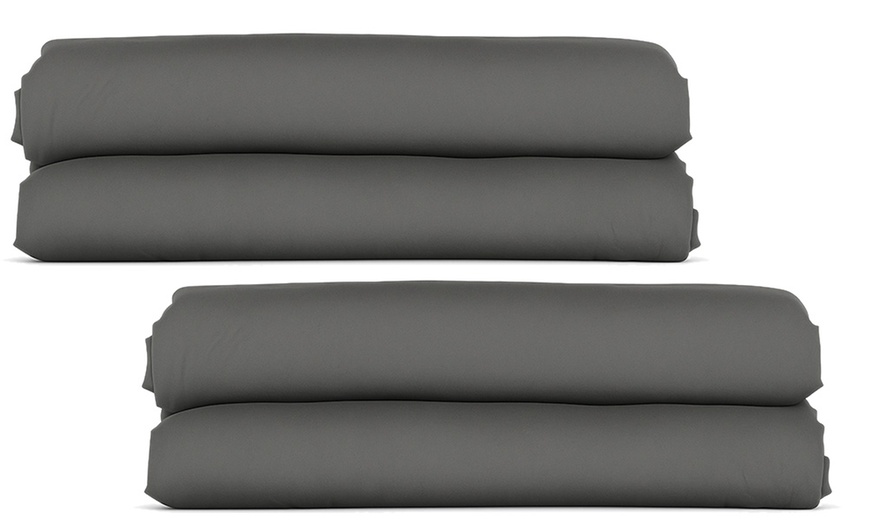 Image 10: Comfort-hoeslaken, rekbare hoek 22–42 cm, Sampur