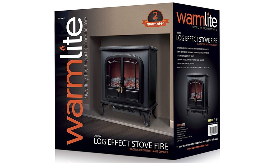 Image 5: Warmlite Electric Fireplace