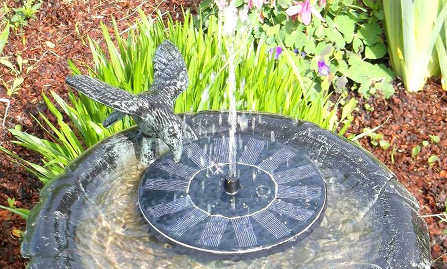 Image 3: Mini-Solar-Wasserbrunnen